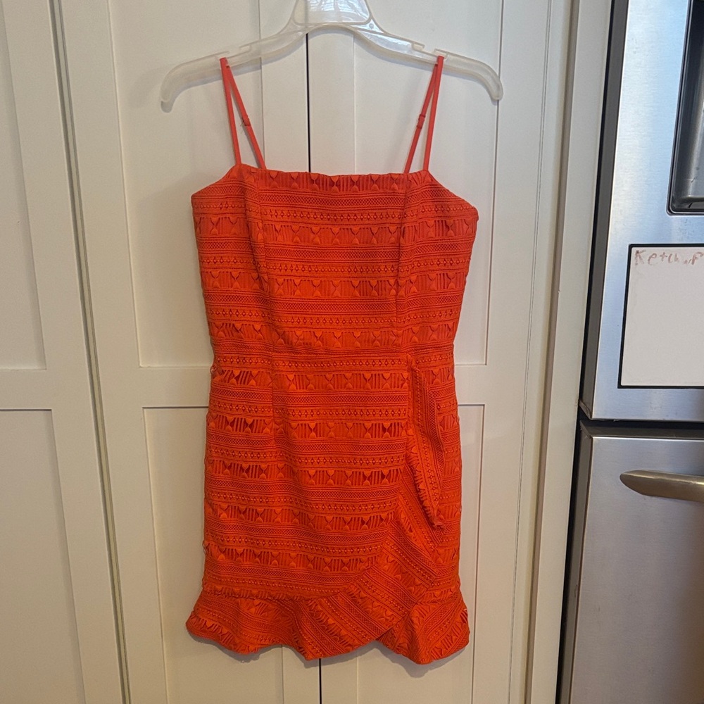 Bardot Orange Mini Dress